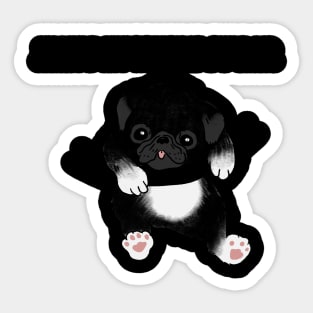 Puppy T-Shirt Design Sticker